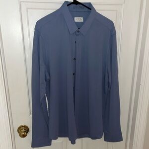 4 way stretch button down